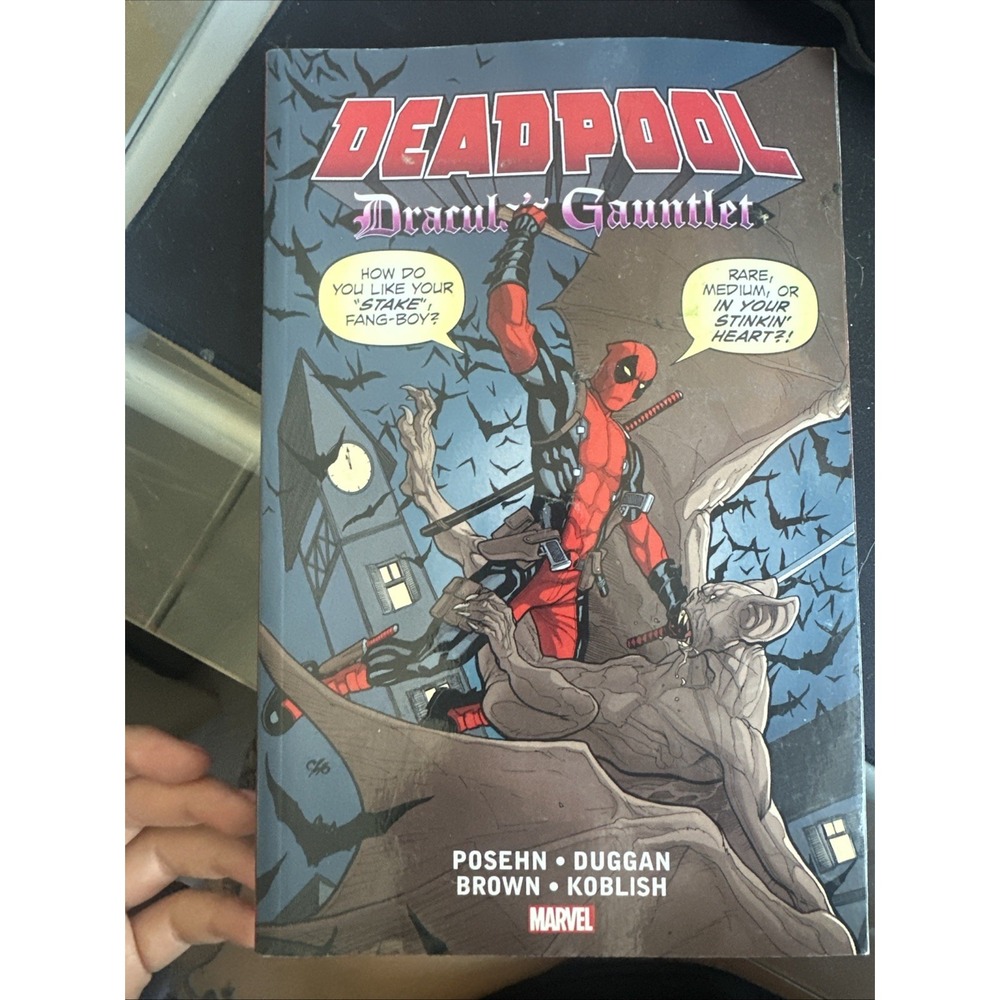 deadpool draculas gauntlet HC graphic novel